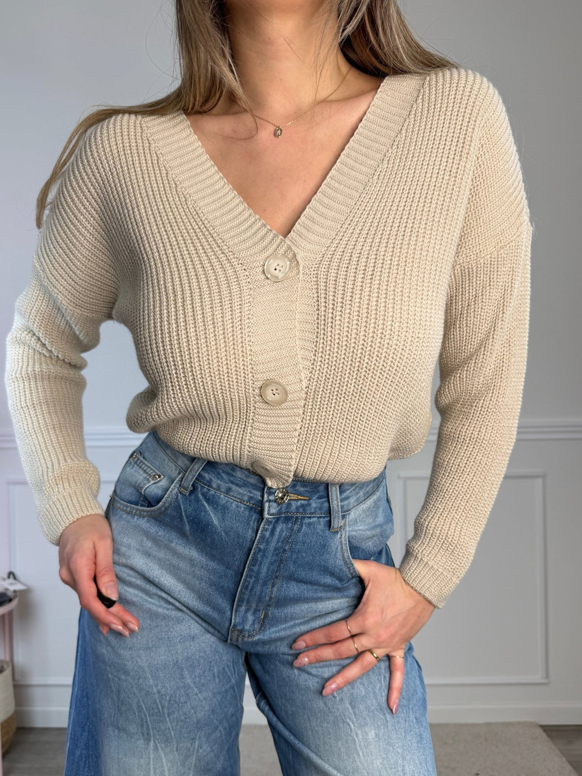 Cardigan in lana COZY - Follie by Alice