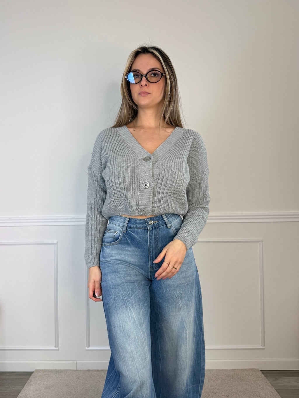 Cardigan in lana COZY - Follie by Alice