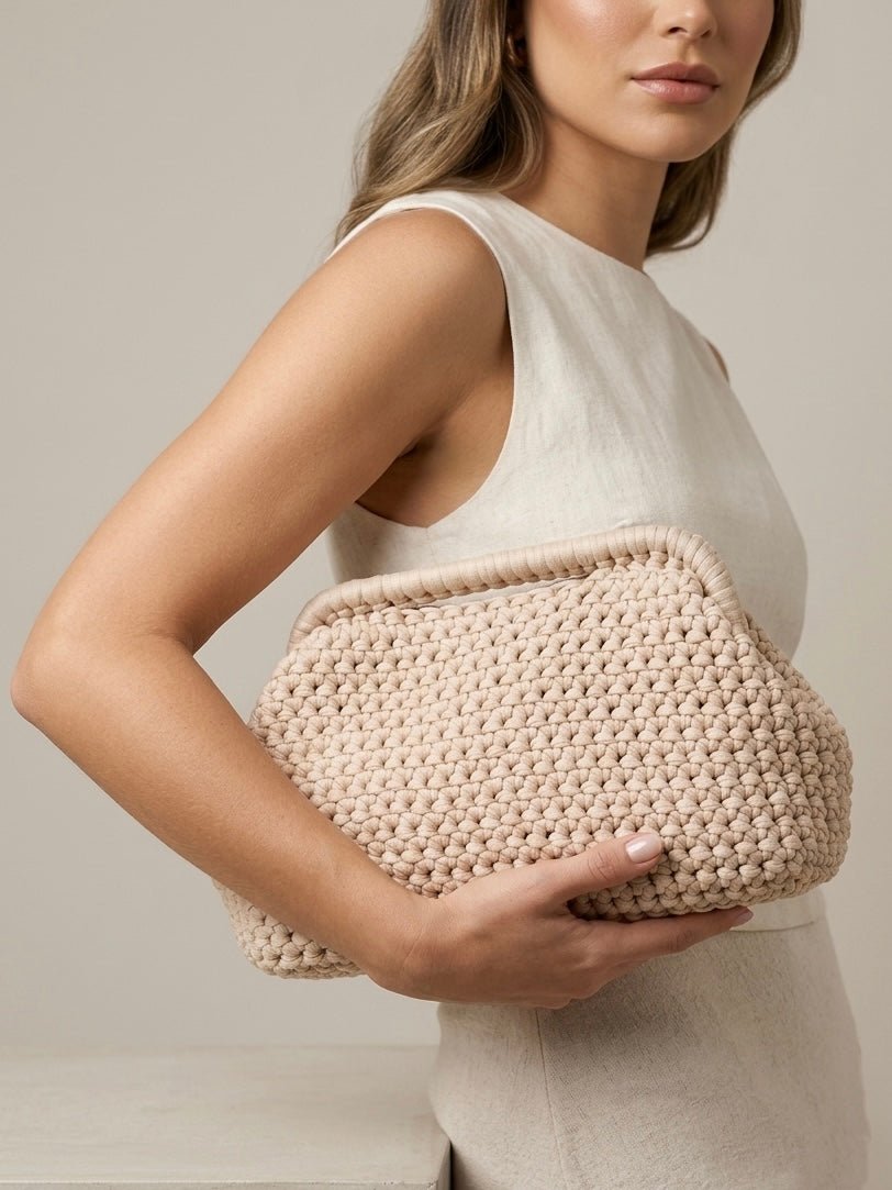 Clutch all'uncinetto - Follie by Alice