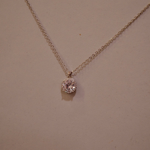 Collana argento con punto luce gioiello - Follie by Alice