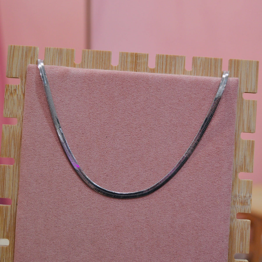 Collana argento girocollo – alternate