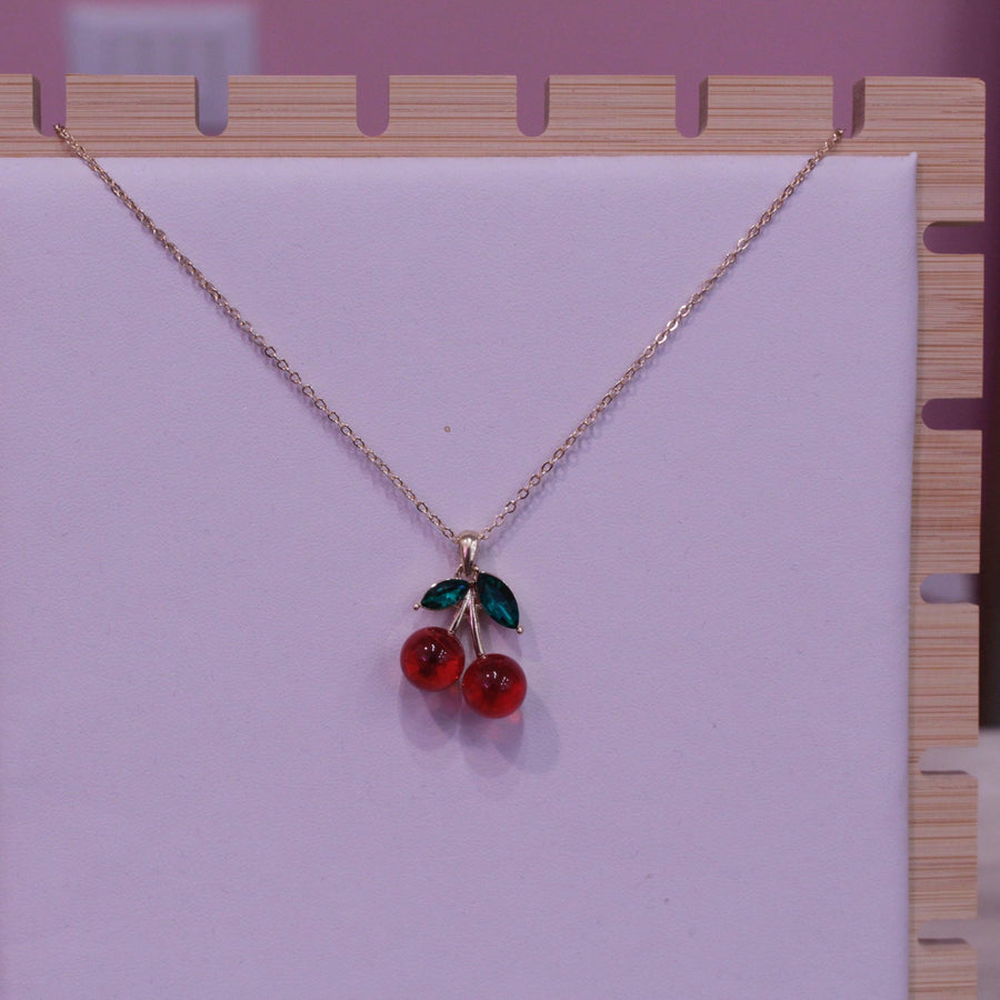 Collana oro con ciliegie – alternate