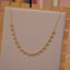 Collana oro con cuoricini di strass gioiello - Follie by Alice