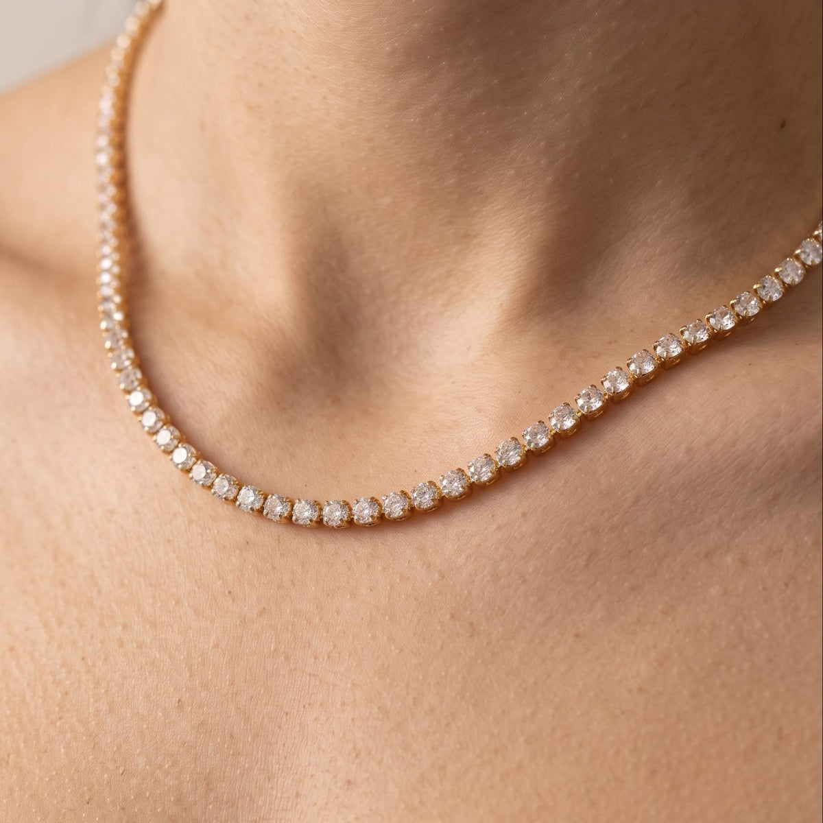 Collana oro tennis - Follie by Alice Immagine principale del prodotto