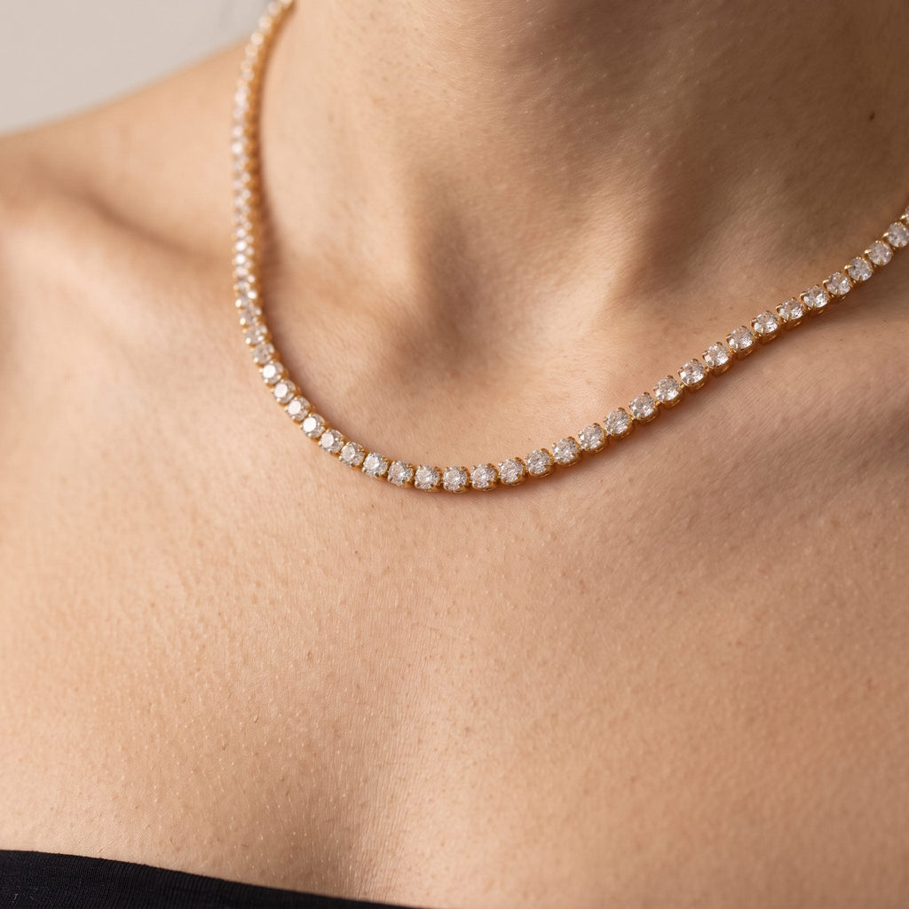 Collana oro tennis - Follie by Alice
