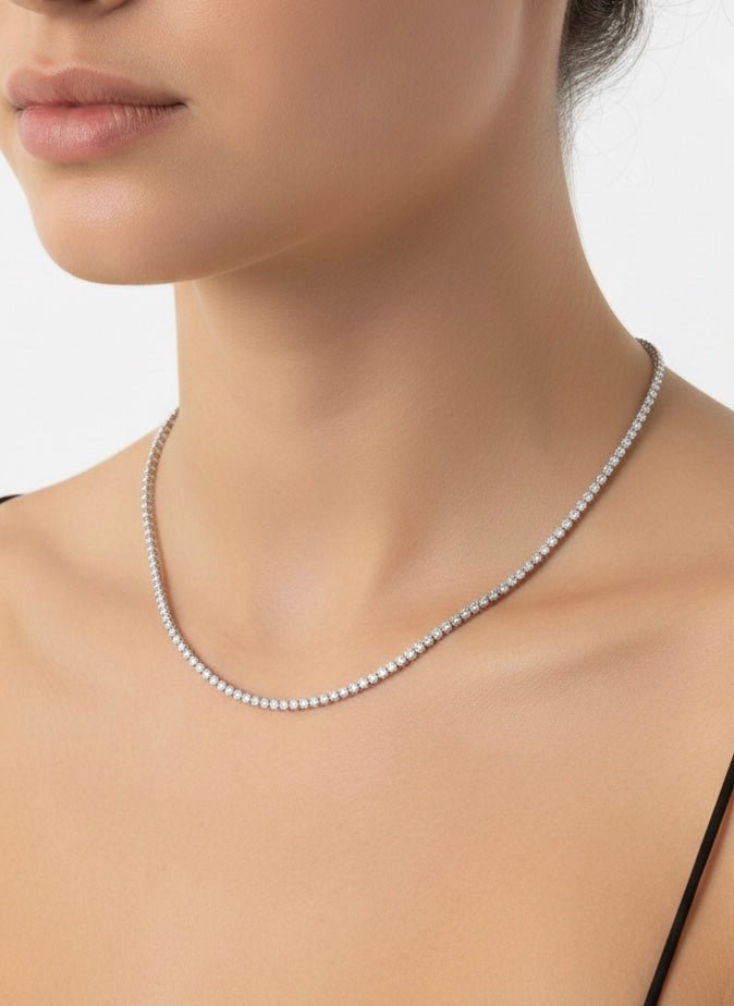 Collana tennis argento - Follie by Alice
