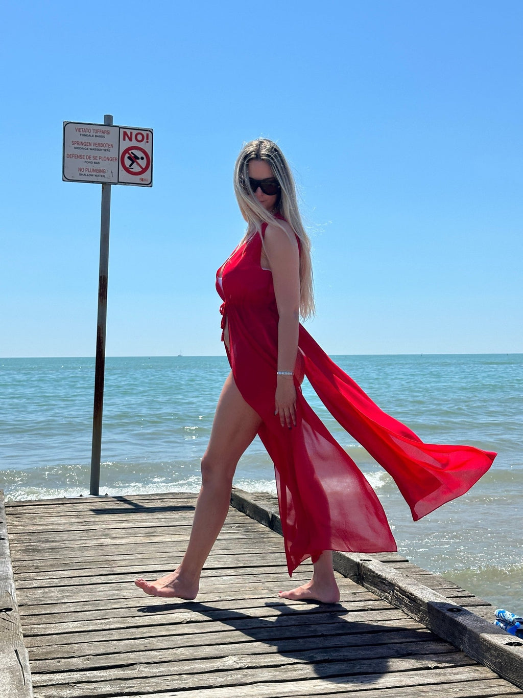 Copricostume smanicato - Follie by Alice