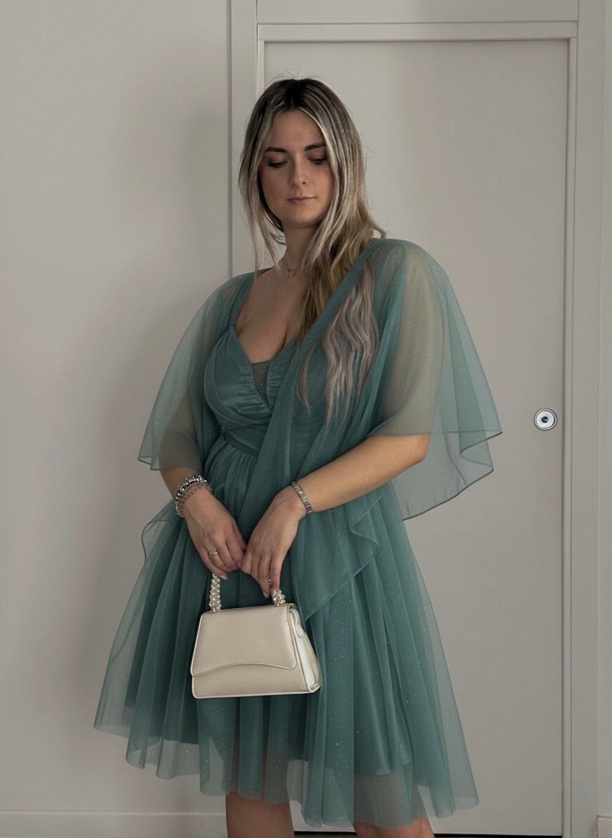 Coprispalla velato con brillanti - Follie by Alice