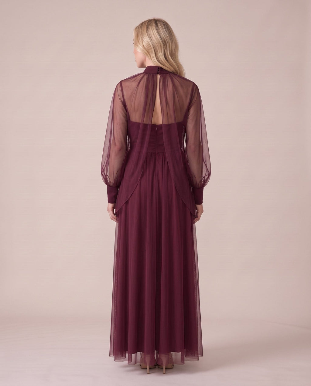 Coprispalle in tulle con maniche a palloncino ETERE - Follie by Alice
