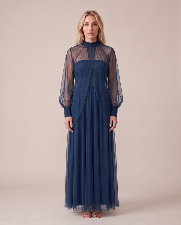 Coprispalle in tulle con maniche a palloncino ETERE - Follie by Alice