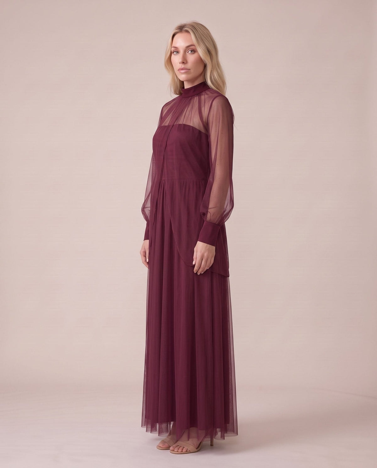 Coprispalle in tulle con maniche a palloncino ETERE - Follie by Alice
