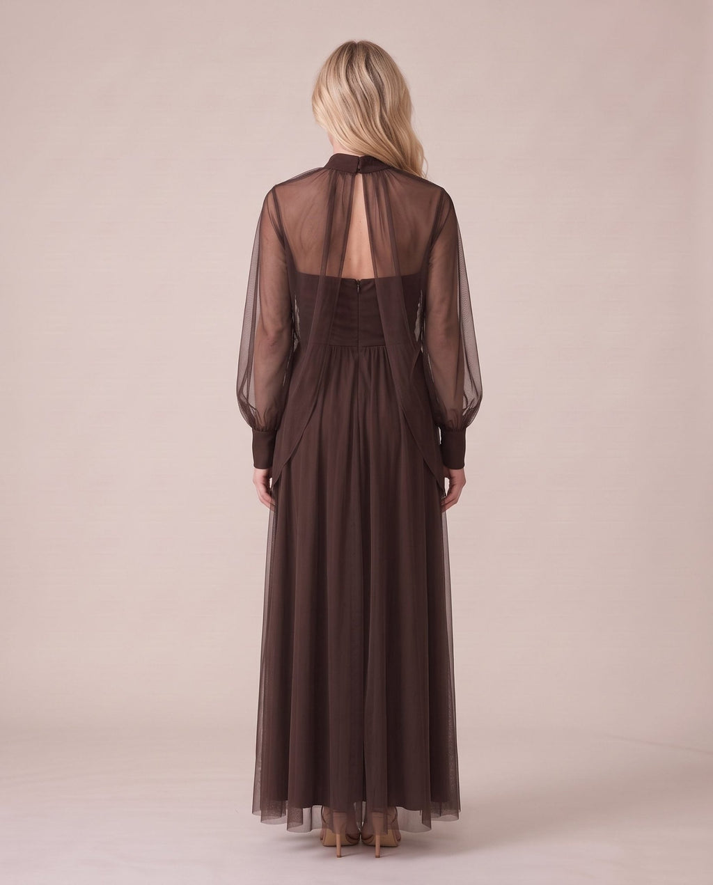 Coprispalle in tulle con maniche a palloncino ETERE - Follie by Alice