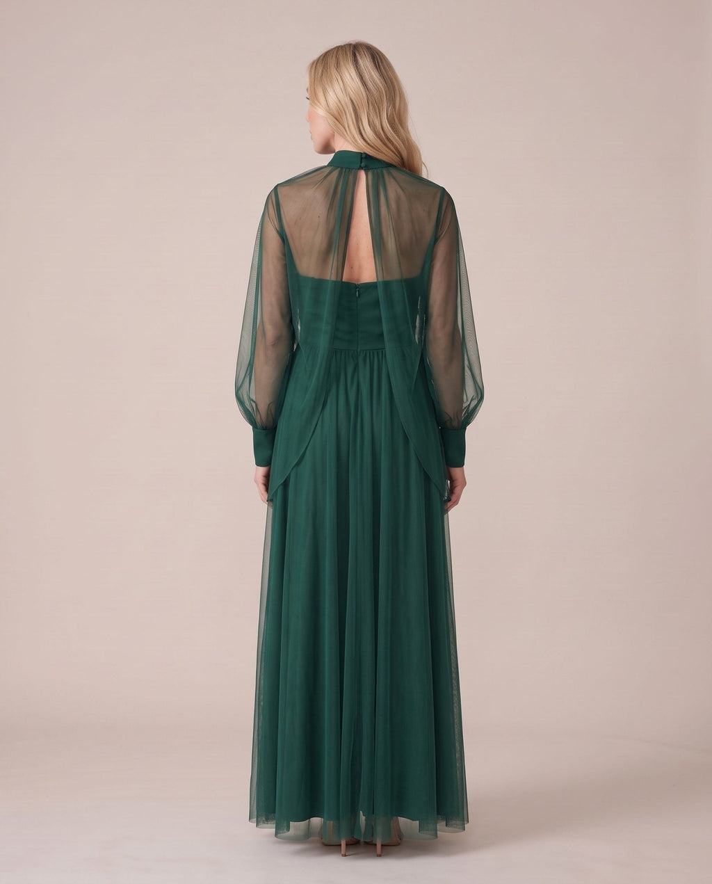 Coprispalle in tulle con maniche a palloncino ETERE - Follie by Alice