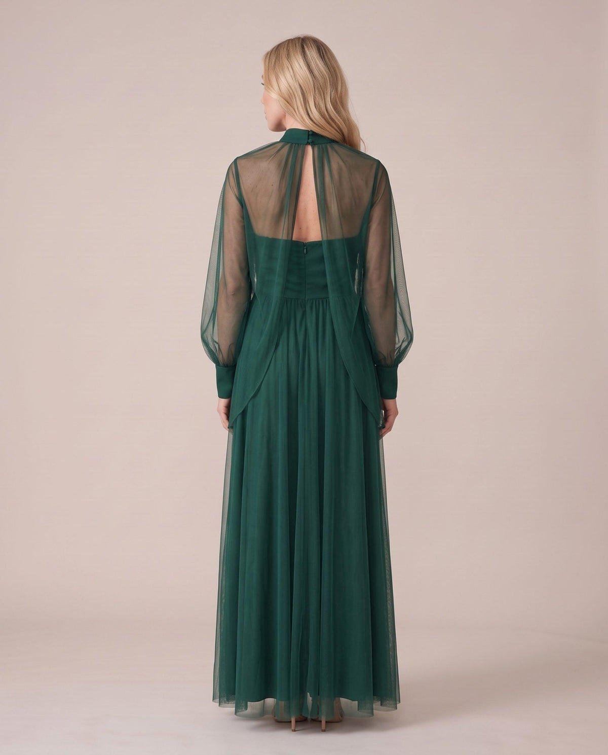 Coprispalle in tulle con maniche a palloncino ETERE - Follie by Alice