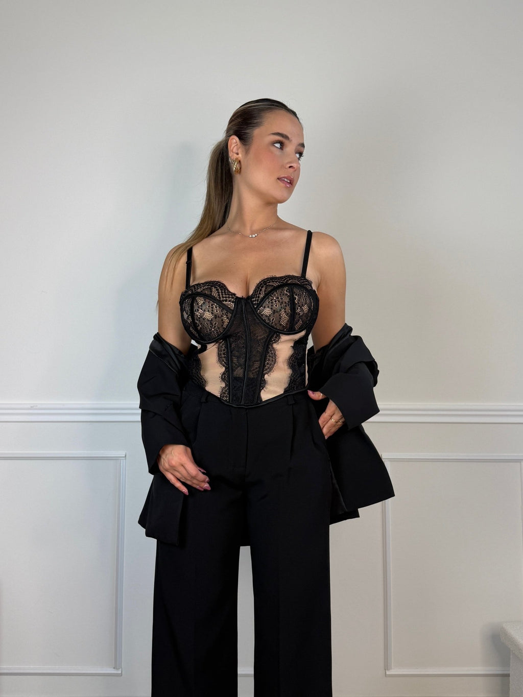 Corsetto bustier in pizzo VENEZIA - Follie by Alice