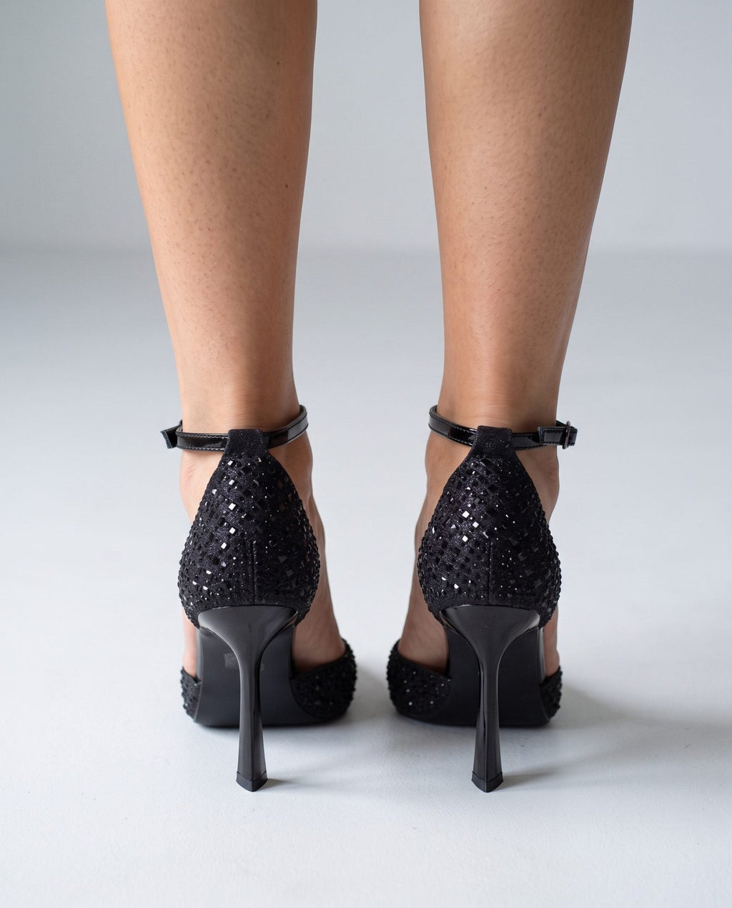 Décolleté gioiello con strass all-over OSSIDIANA - Follie by Alice