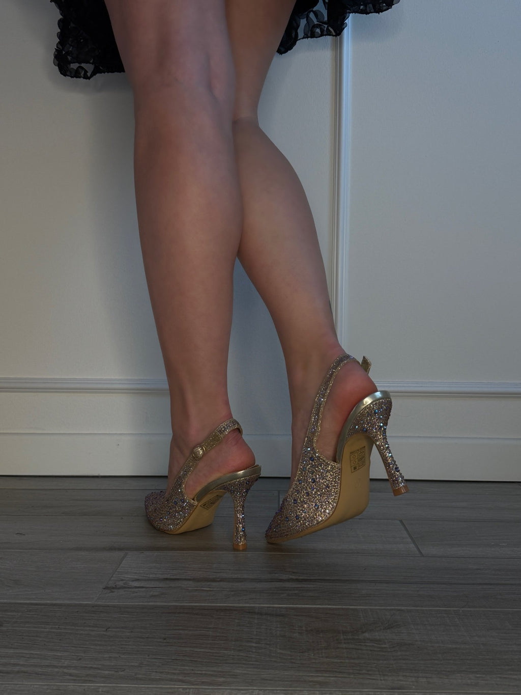 Décolleté slingback con strass HAVEN - Follie by Alice