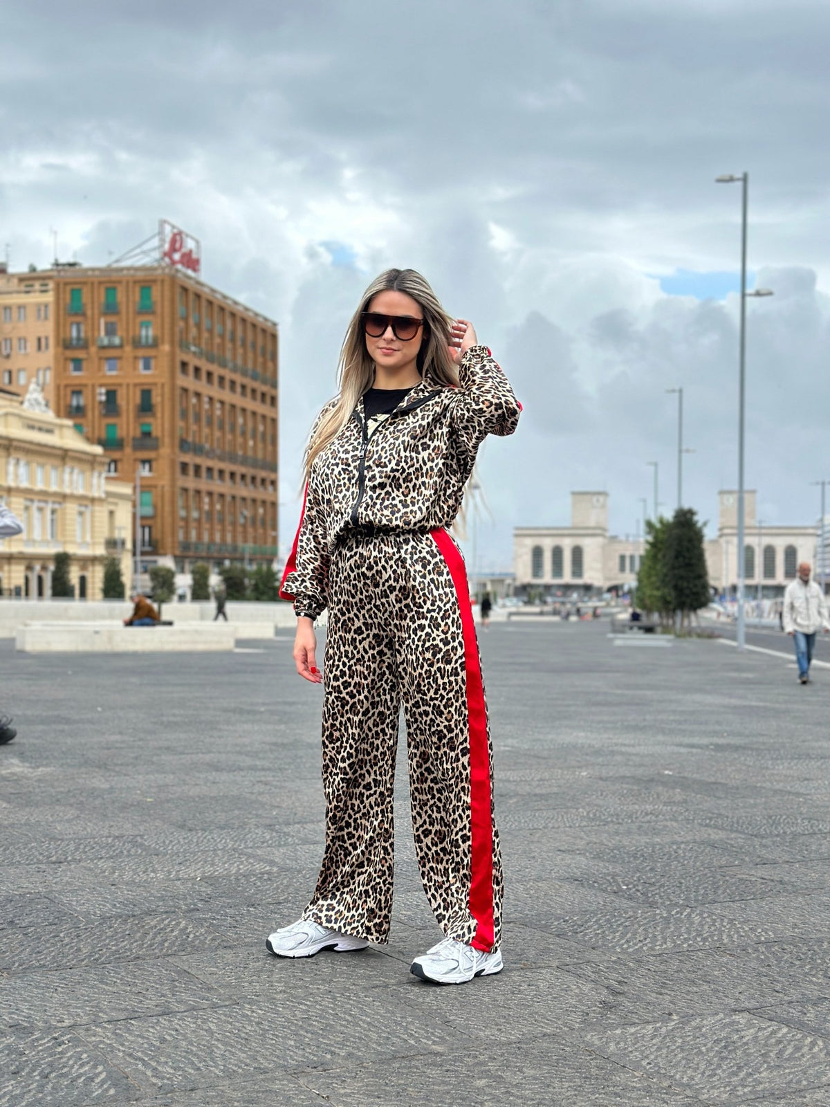 Felpa leggera animalier WILDZIP - Follie by Alice