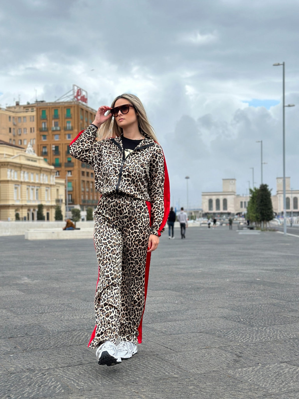 Felpa leggera animalier WILDZIP - Follie by Alice