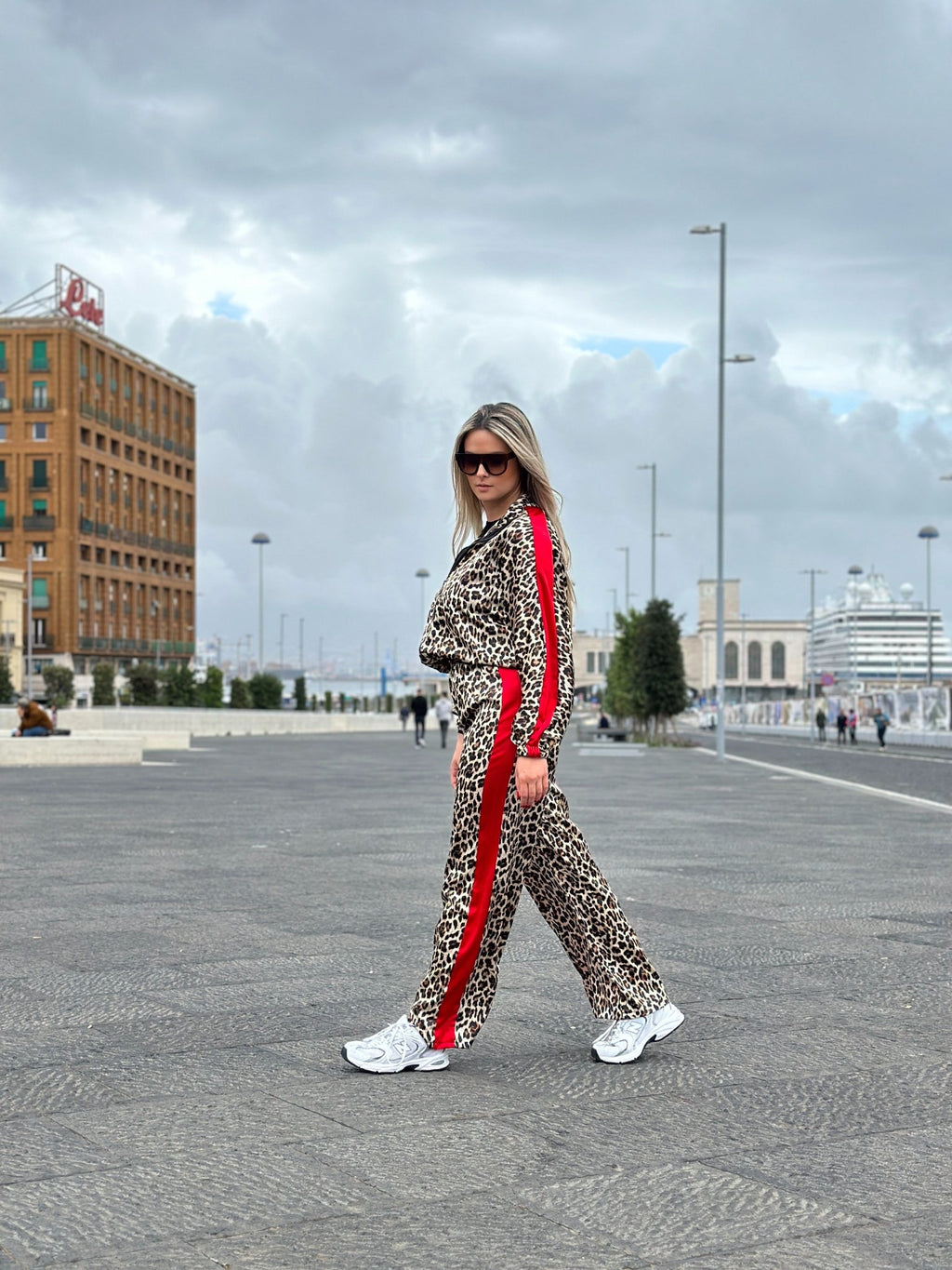Felpa leggera animalier WILDZIP - Follie by Alice