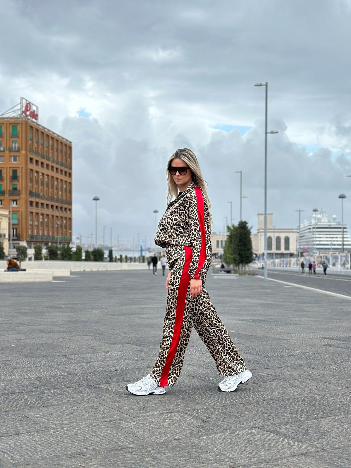 Felpa leggera animalier WILDZIP - Follie by Alice