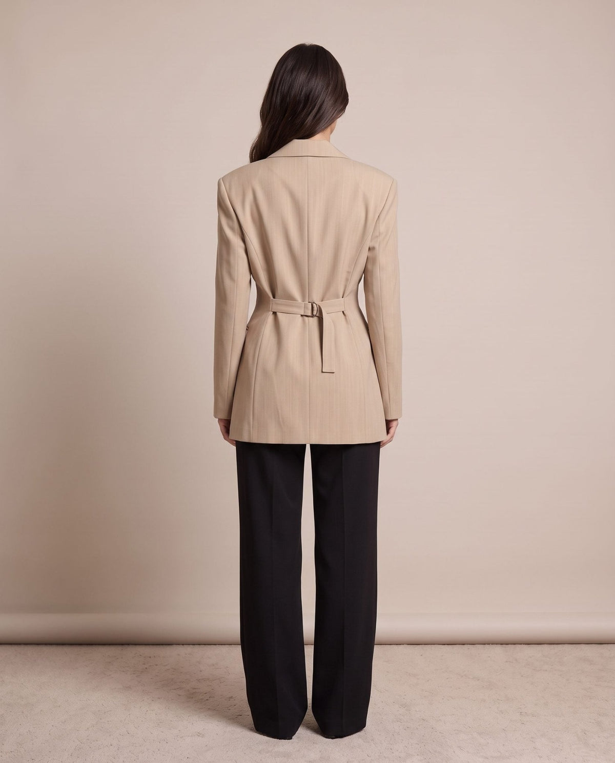Giacca blazer con cintura in vita CLEO - Follie by Alice