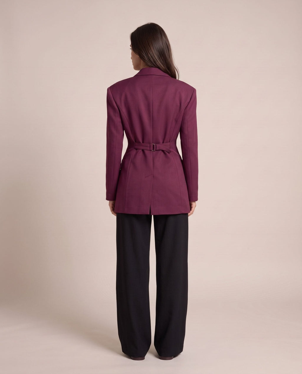 Giacca blazer con cintura in vita CLEO - Follie by Alice