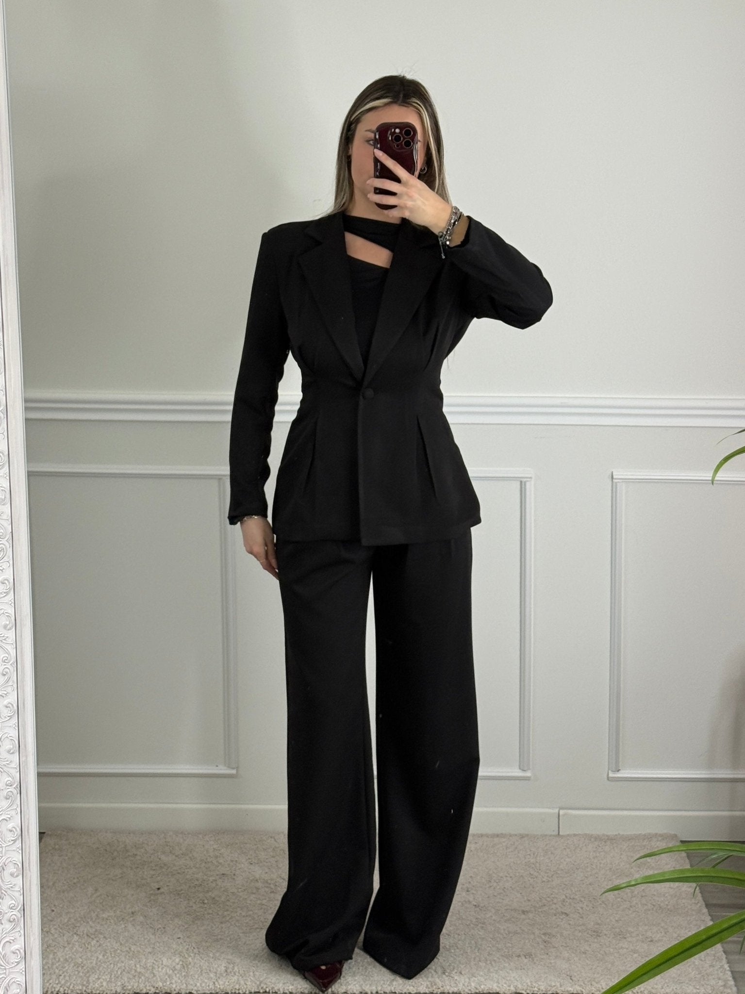 Giacca blazer con pinces - Follie by Alice