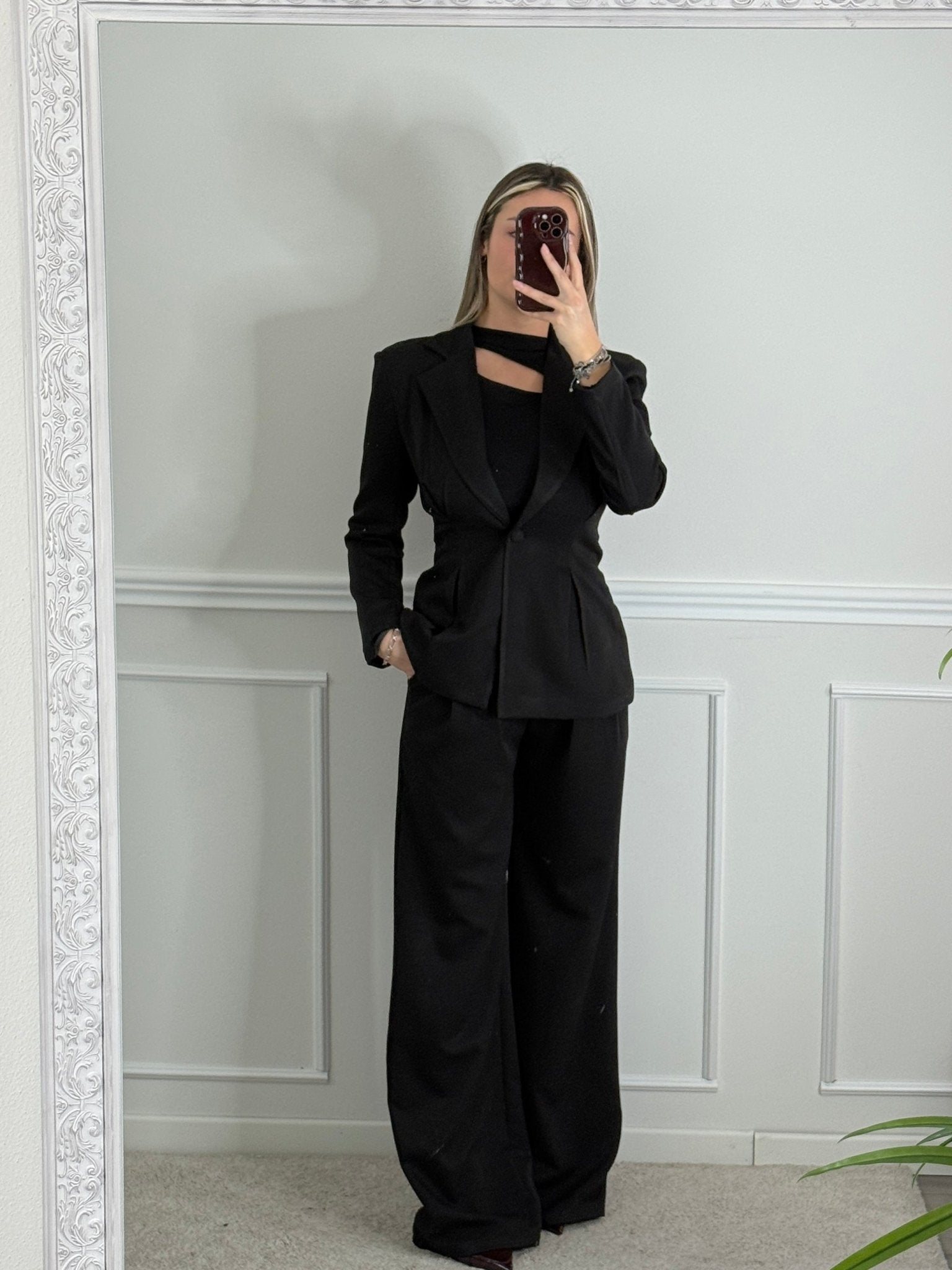 Giacca blazer con pinces - Follie by Alice Immagine secondaria del prodotto
