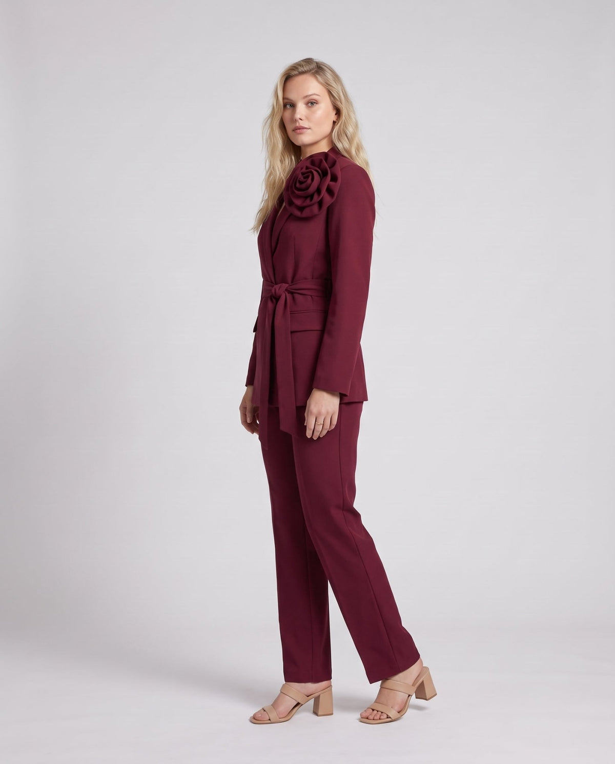 Giacca blazer con spilla a rosa COUTURE - Follie by Alice