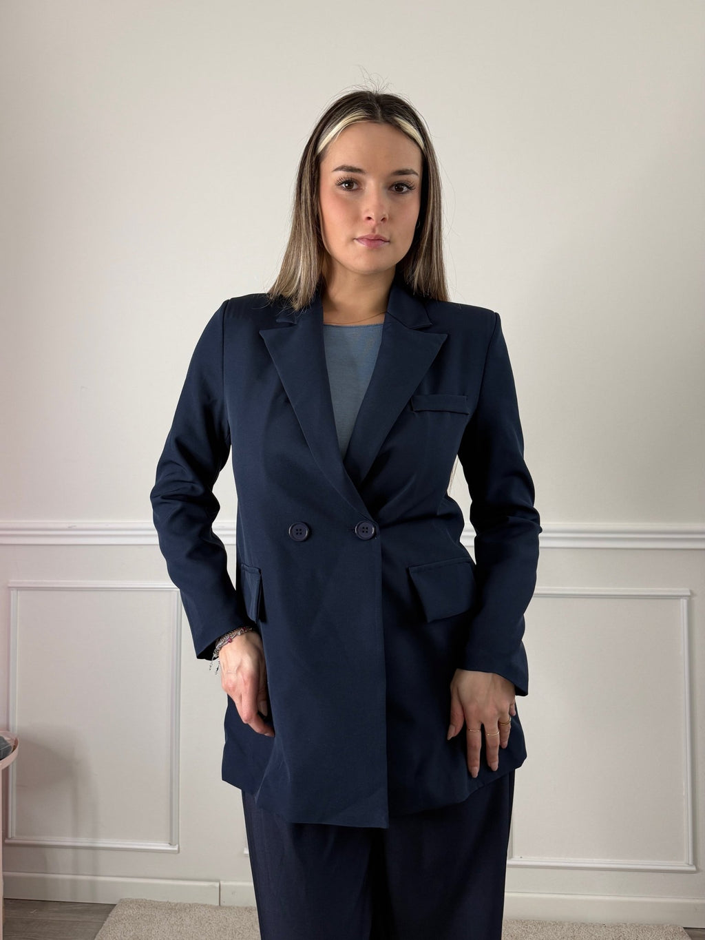 Giacca blazer doppiopetto da completo - Follie by Alice