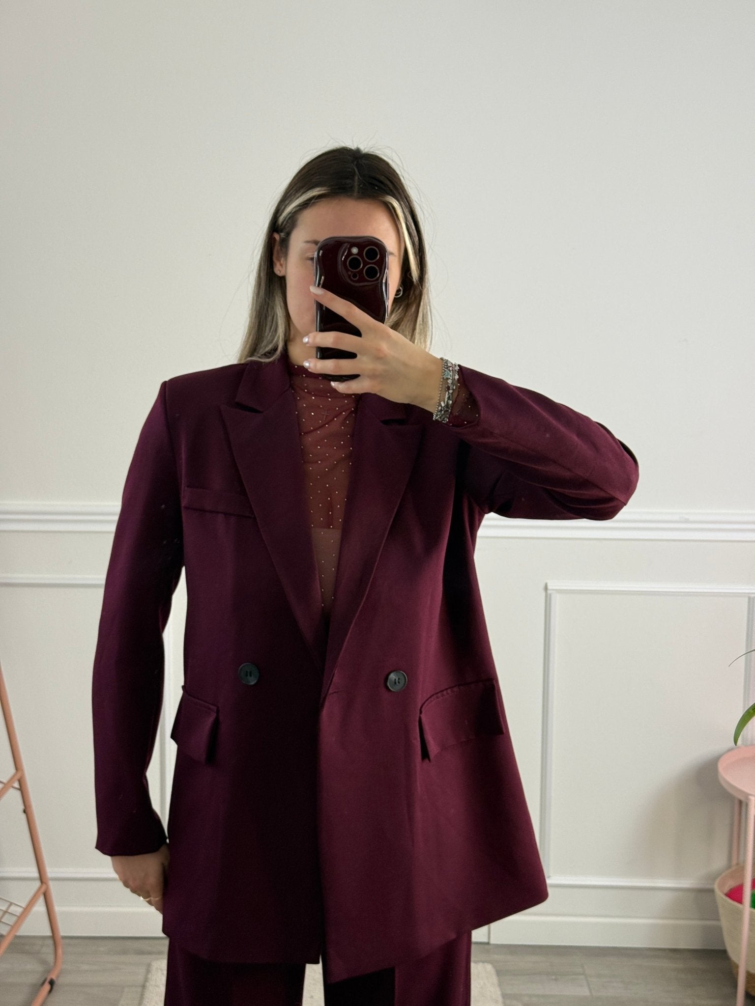 Giacca blazer doppiopetto da completo - Follie by Alice