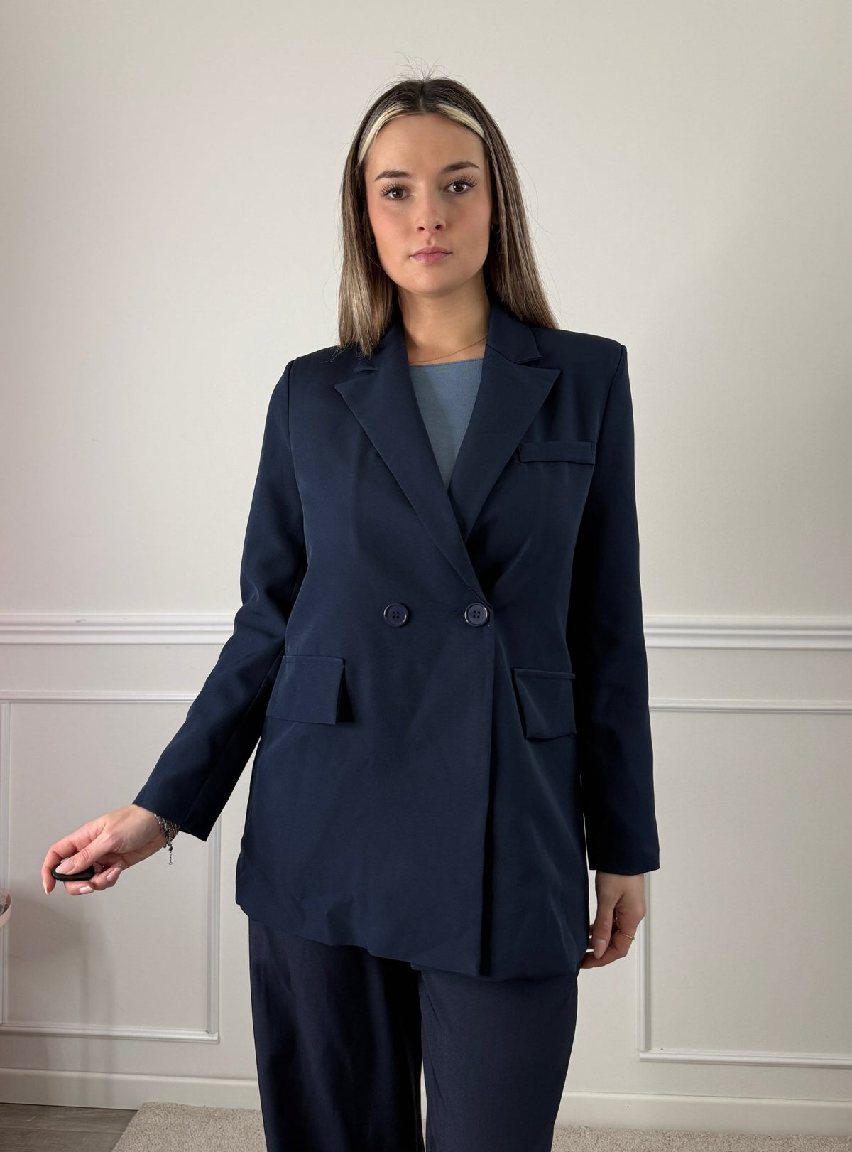 Giacca blazer doppiopetto da completo - Follie by Alice