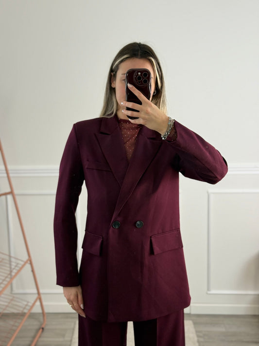 Giacca blazer doppiopetto da completo - Follie by Alice 1536