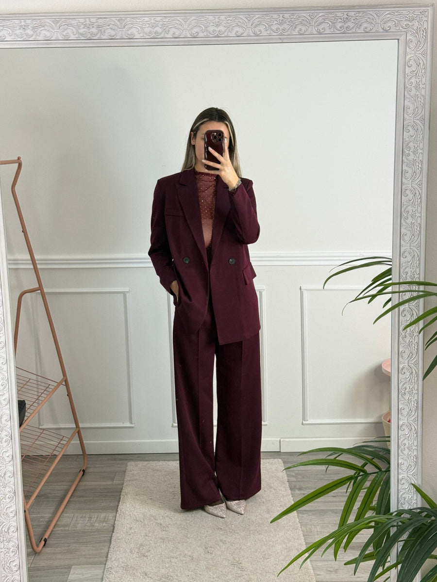 Giacca blazer doppiopetto da completo – alternate