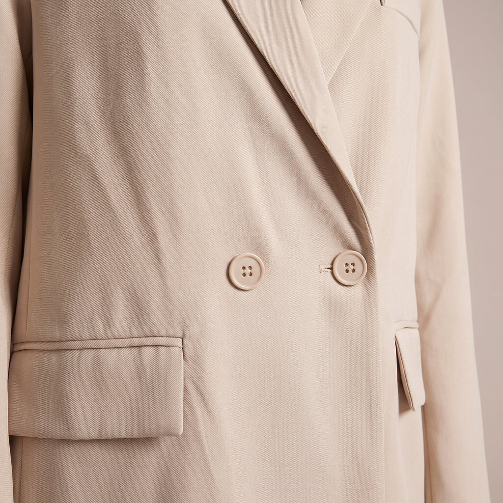 Giacca blazer doppiopetto IVORY - Follie by Alice