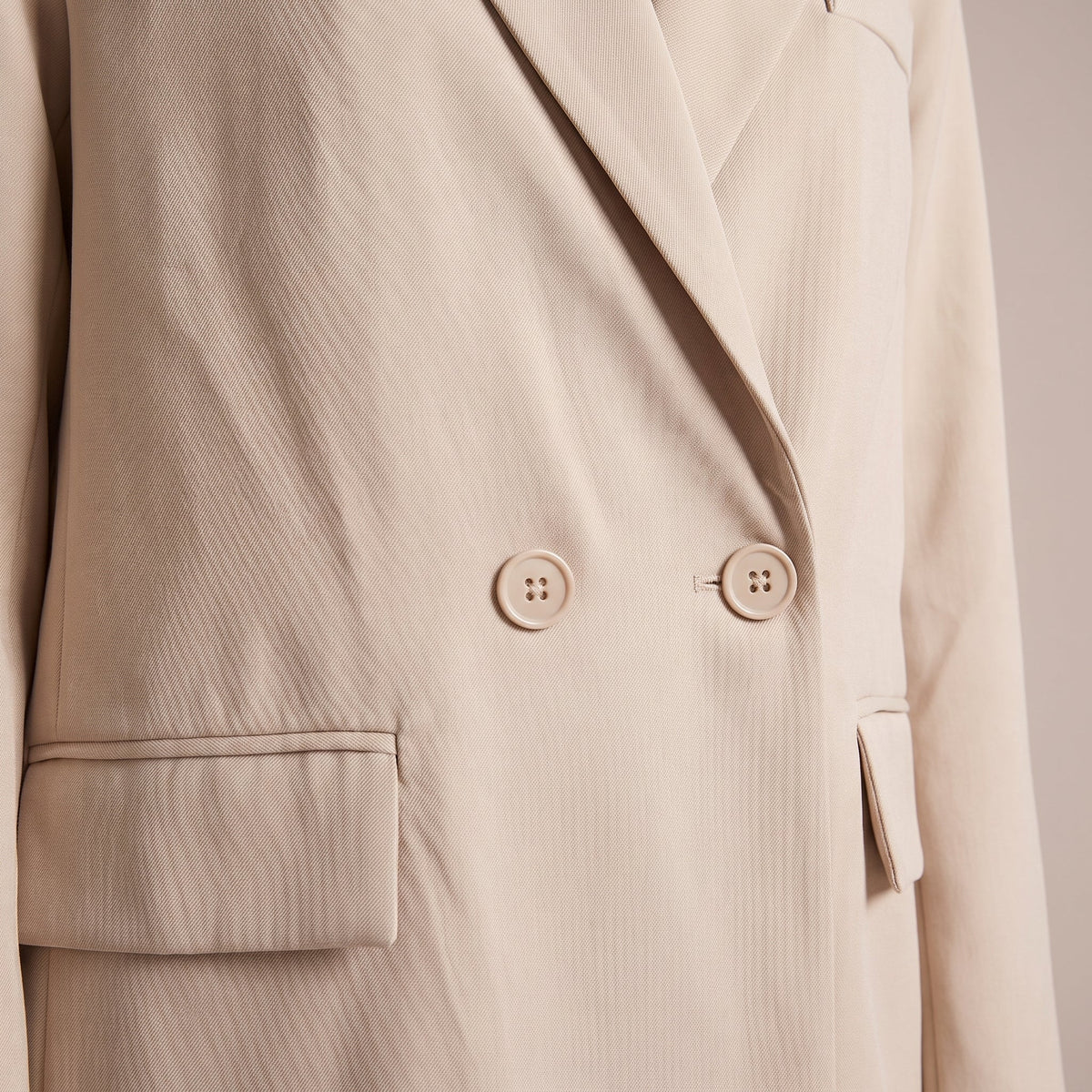 Giacca blazer doppiopetto IVORY - Follie by Alice
