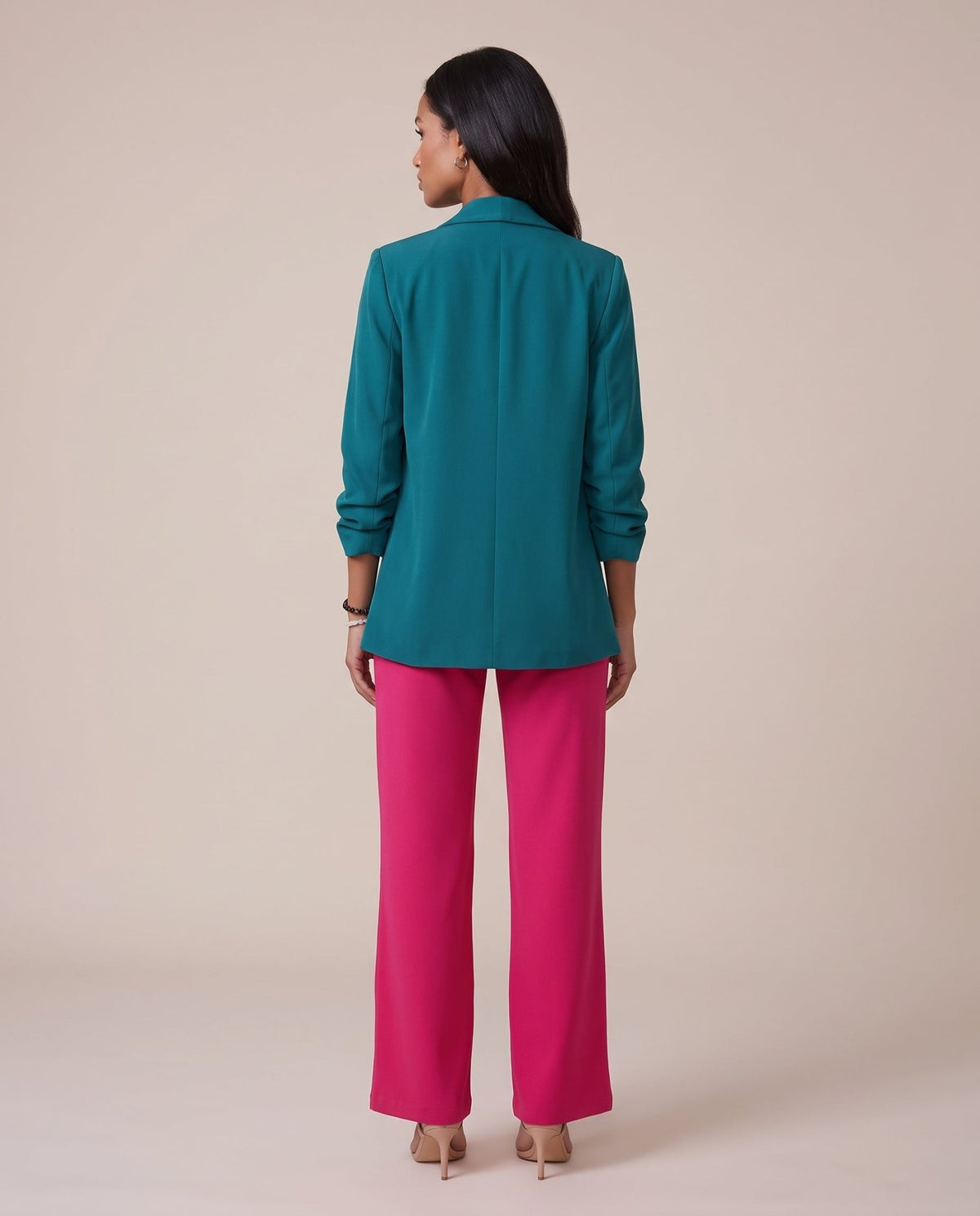 Giacca con manica drappeggiata - Follie by Alice