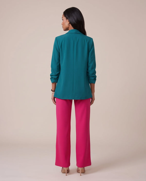 Giacca con manica drappeggiata - Follie by Alice