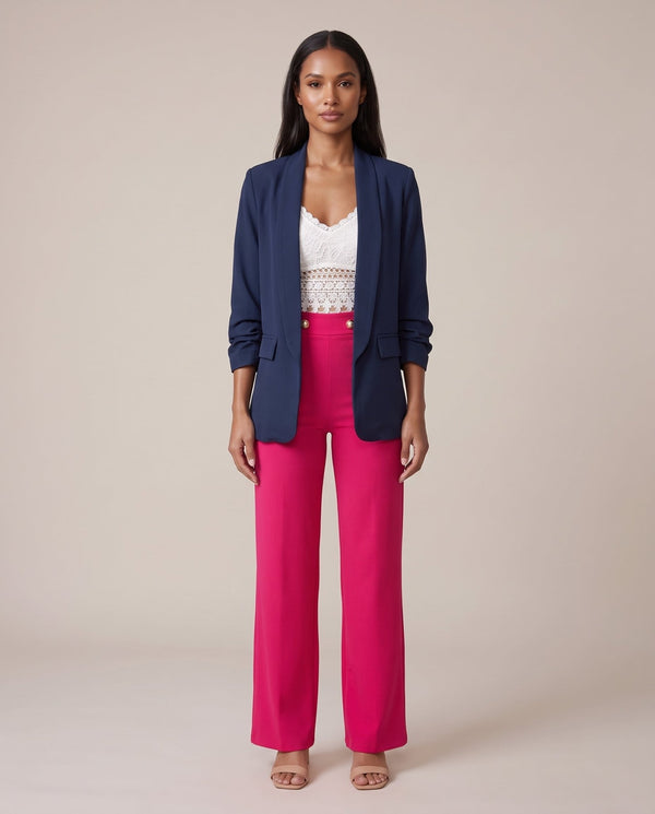 Giacca con manica drappeggiata - Follie by Alice