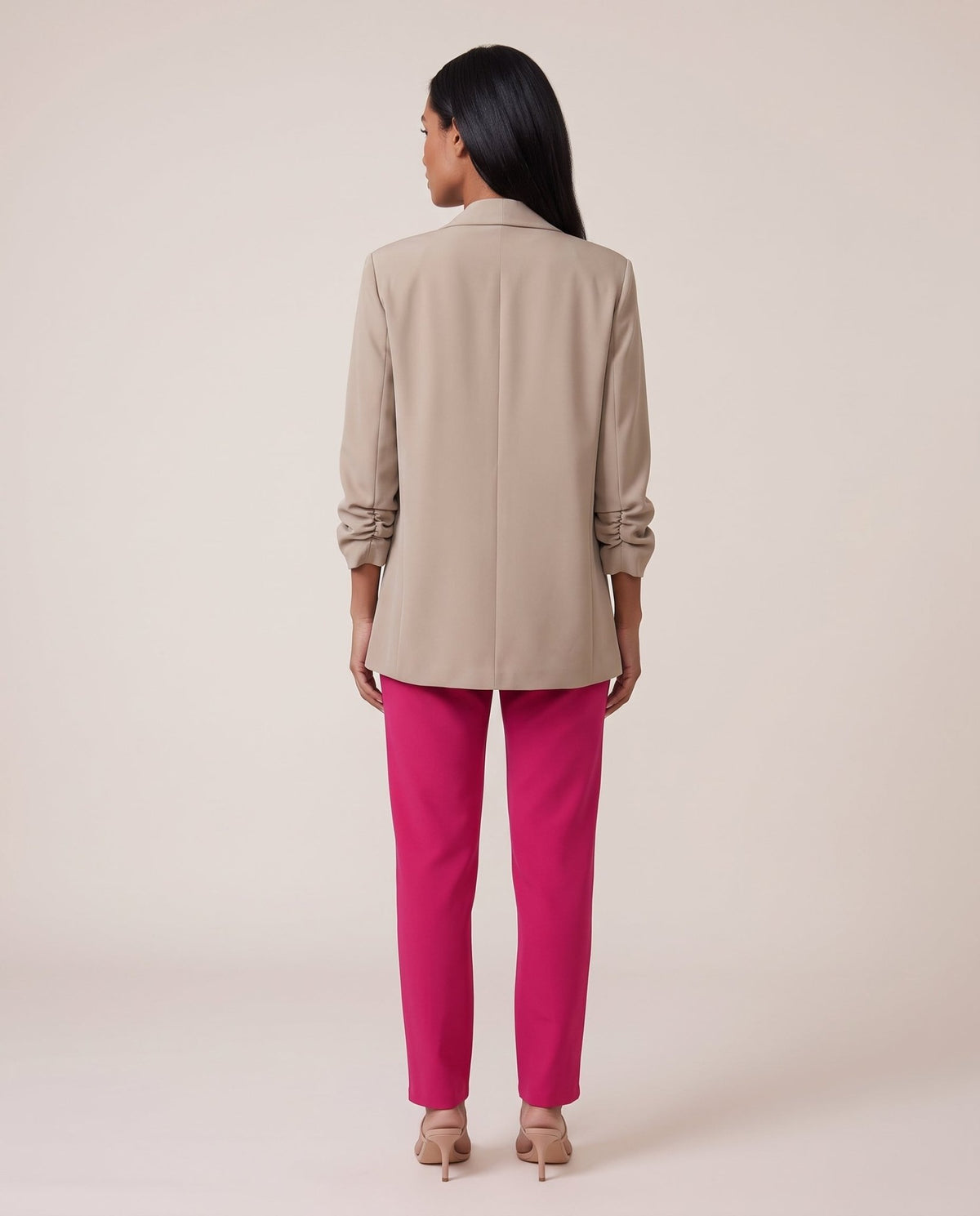 Giacca con manica drappeggiata - Follie by Alice