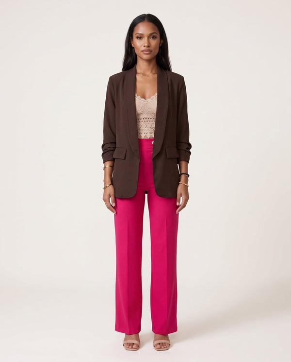 Giacca con manica drappeggiata - Follie by Alice