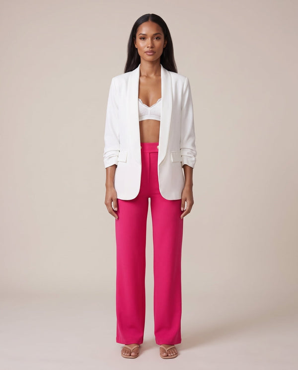Giacca con manica drappeggiata - Follie by Alice
