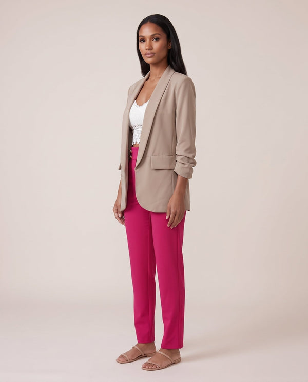 Giacca con manica drappeggiata - Follie by Alice
