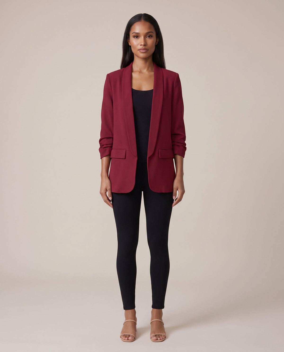 Giacca con manica drappeggiata - Follie by Alice
