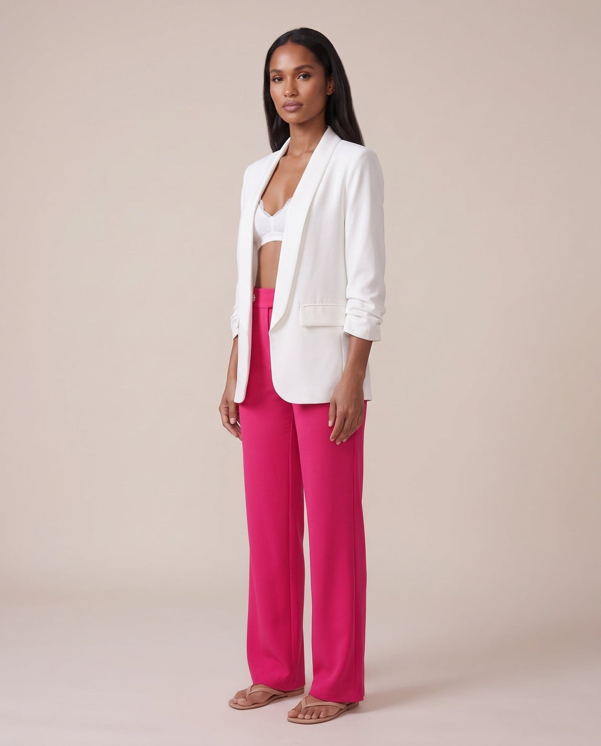 Giacca con manica drappeggiata - Follie by Alice