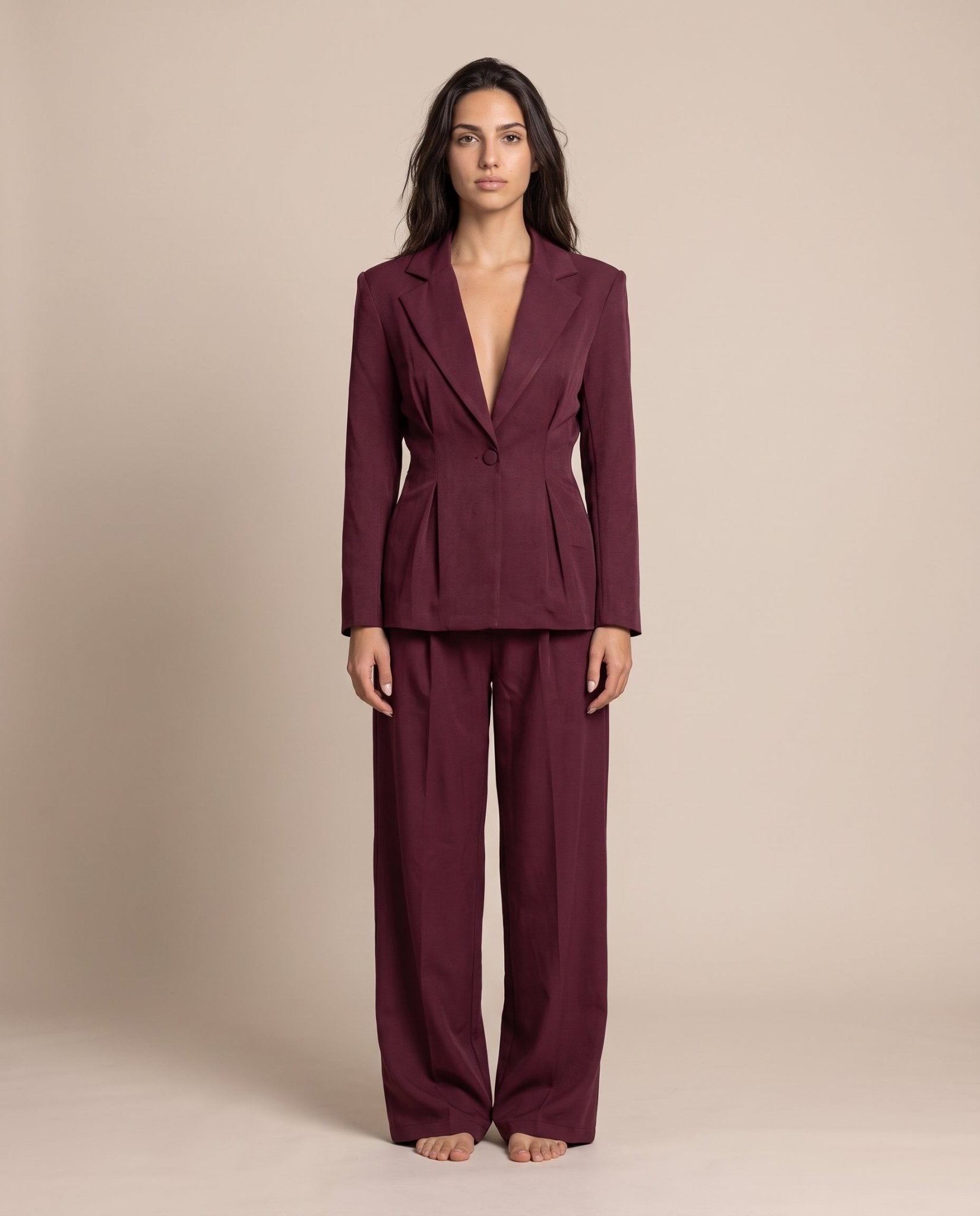Giacca blazer con pinces OTTAVIA Immagine secondaria del prodotto