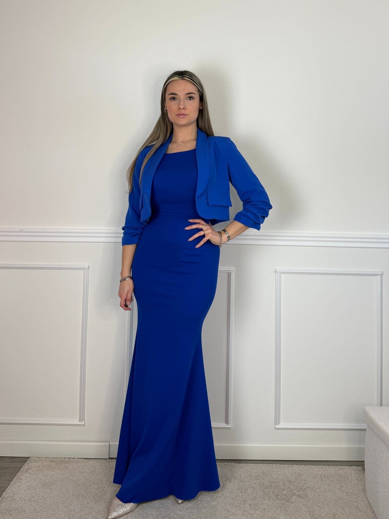Giacca corta con maniche arricciate GRACE - Follie by Alice
