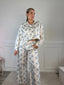 Giubbotto effetto jeans con stampa floreale - Follie by Alice