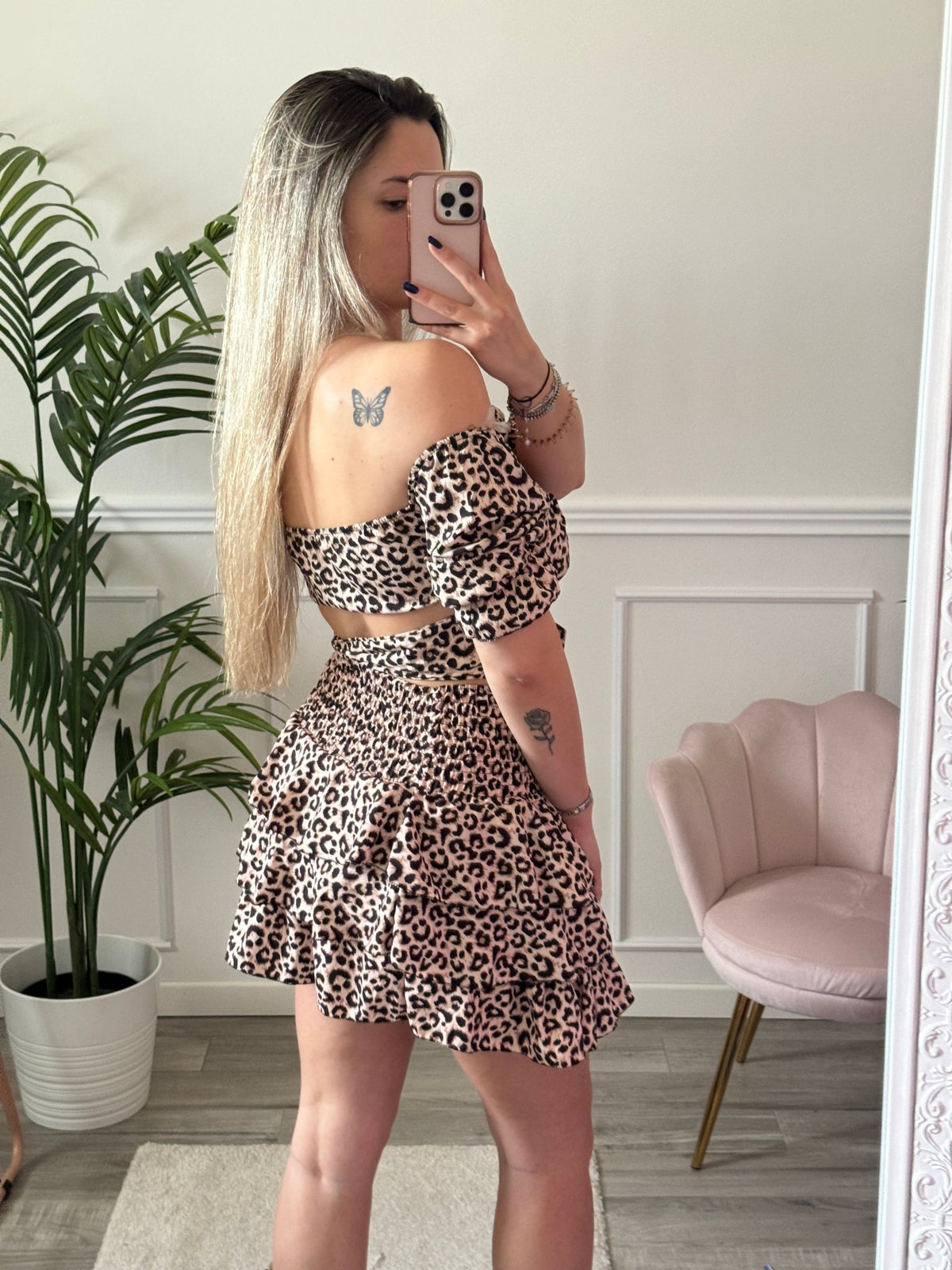Gonna animalier a balze - Follie by Alice